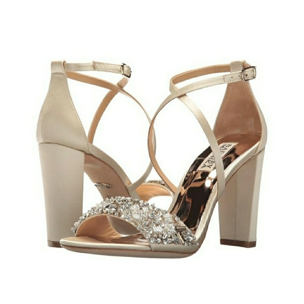 Harper Block Heel Badgley Mischka